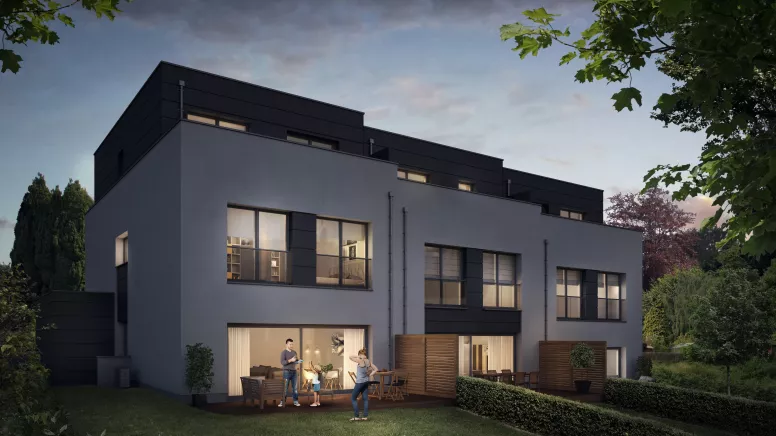 Équipe en action sur le chantier